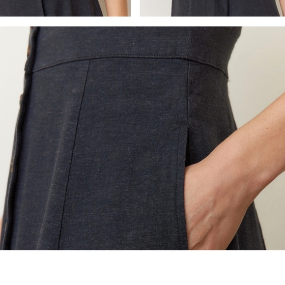 Camila Midi Dress, Marine Layer, worn twice, size S - Picture 3 of 7